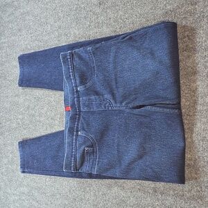 Spanx Ready To Wow Denim Skinny Jeggings High Rise Indigo Wash Md.